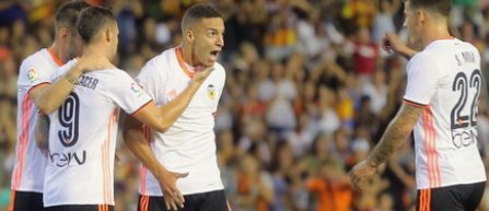 Valencia a învins Celta Vigo, scor 3-2, în campionatul Spaniei